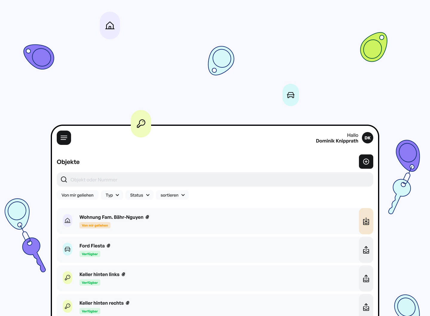Hello Log+Key 1.0!